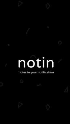 game pic for Notin - notes in notification